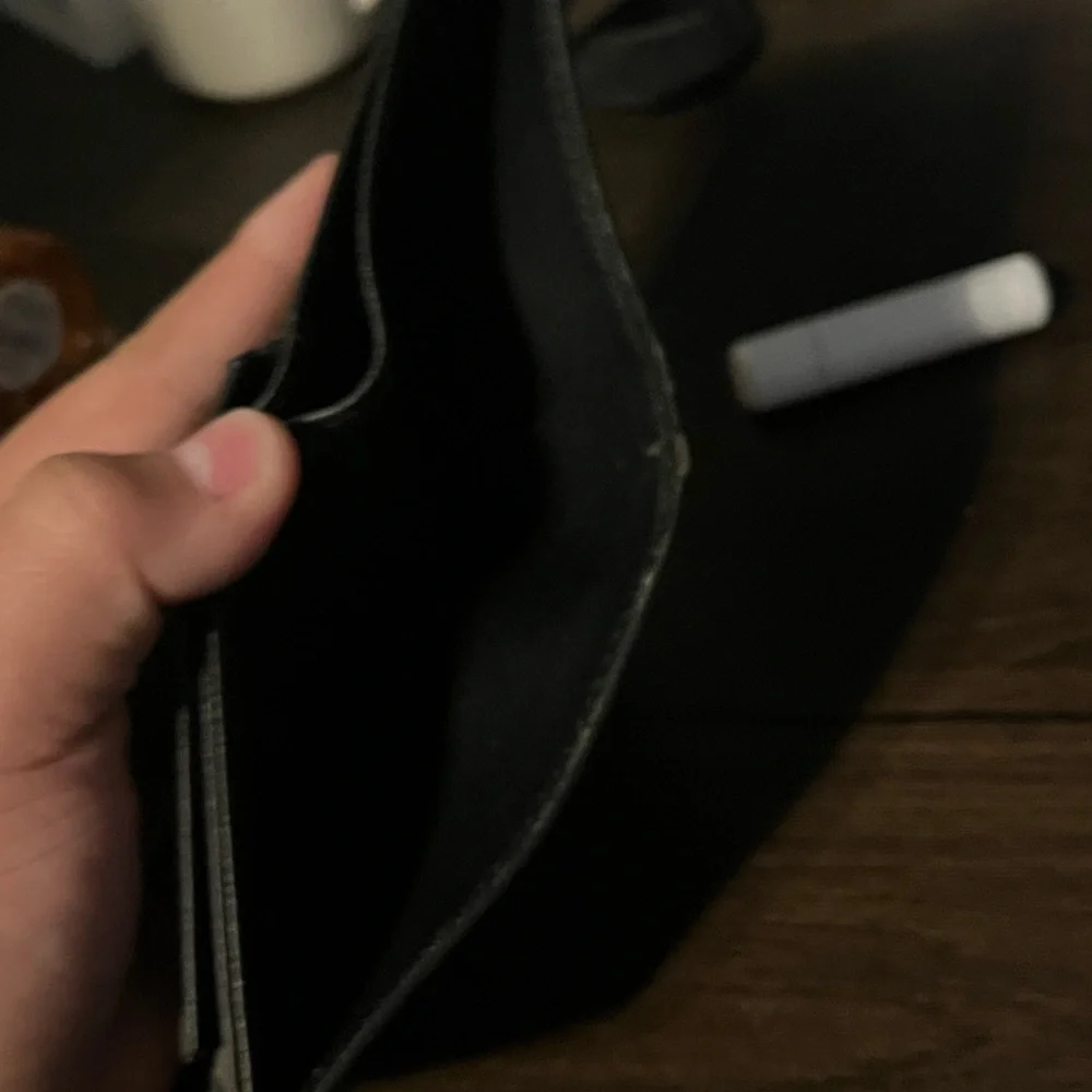 Louis Vuitton Black Checkered Wallet